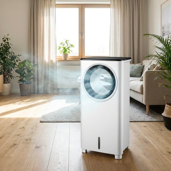 Prenosna 3v1 vodna klimatska naprava daljinec 4L 80W touch 360° kroženje zraka