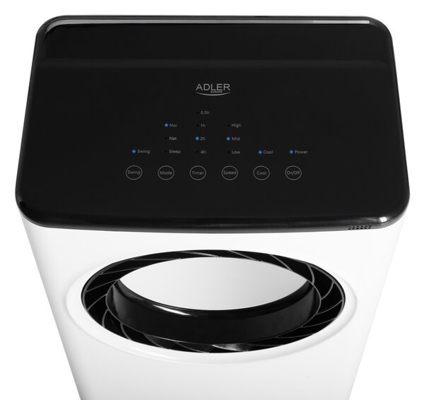Prenosna 3v1 vodna klimatska naprava daljinec 4L 80W touch 360° kroženje zraka