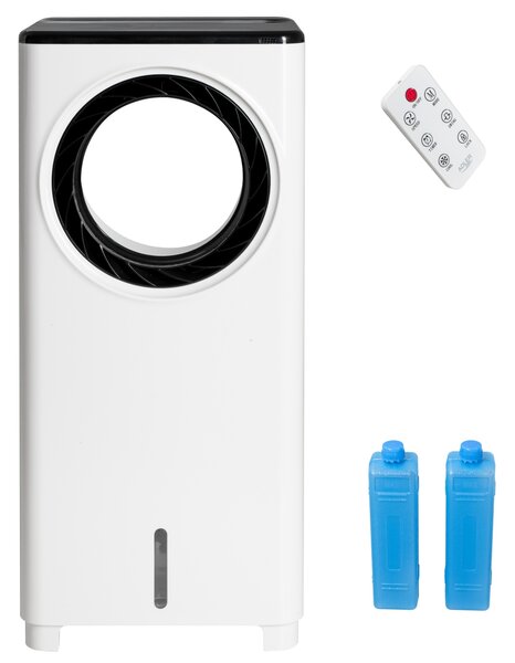 Prenosna 3v1 vodna klimatska naprava daljinec 4L 80W touch 360° kroženje zraka