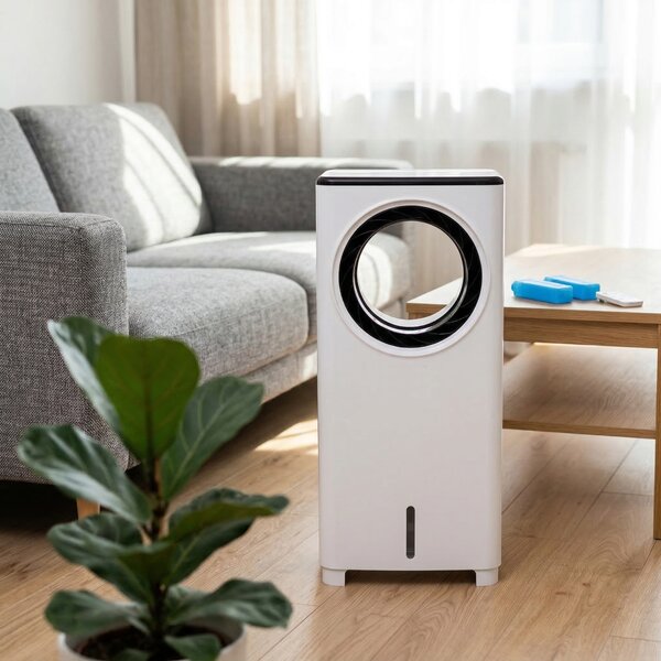 Prenosna 3v1 vodna klimatska naprava daljinec 4L 80W touch 360° kroženje zraka