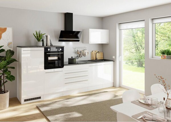 Modern Living Moderen Kuhinjski Blok Brez Aparatov Welcome Jazz, Bela