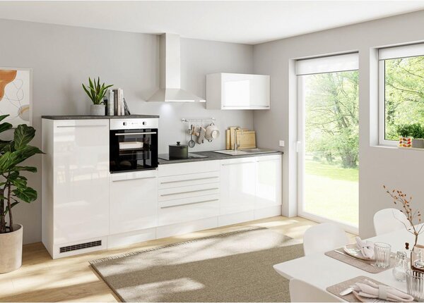 Modern Living Moderen Kuhinjski Blok Brez Aparatov Welcome Jazz, Bela