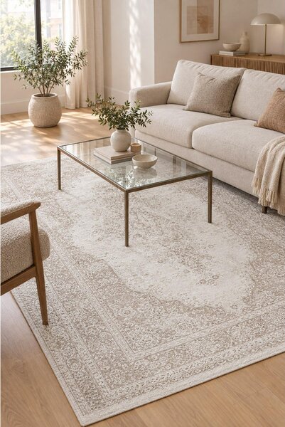 TKANA PREPROGA Elysee 902 120/170 cm krem barve