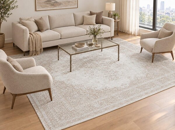 TKANA PREPROGA Elysee 902 120/170 cm krem barve