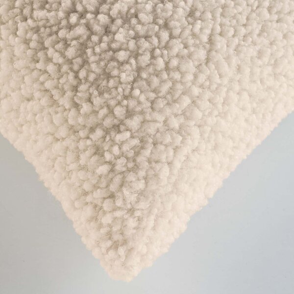 Prevleka za blazino iz sherpa flisa 40x40 cm Woolen – douceur d'intérieur