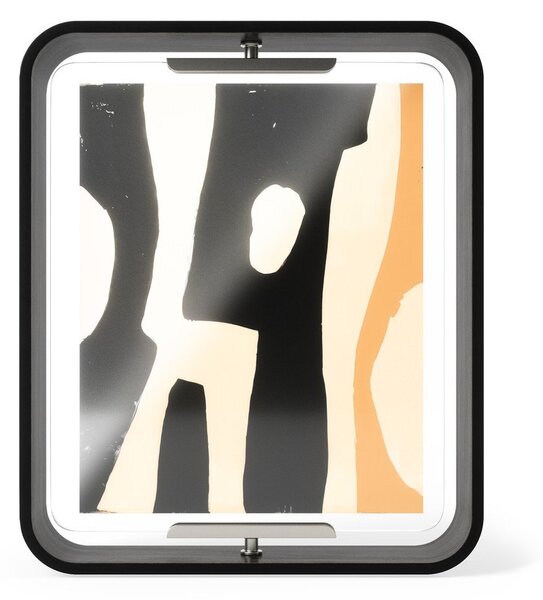 Črn lesen stoječ okvir 26x31,5 cm Bellwood – Umbra