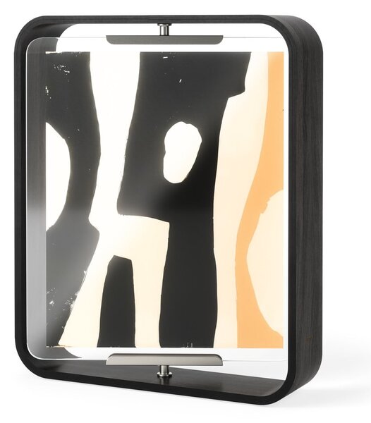 Črn lesen stoječ okvir 26x31,5 cm Bellwood – Umbra