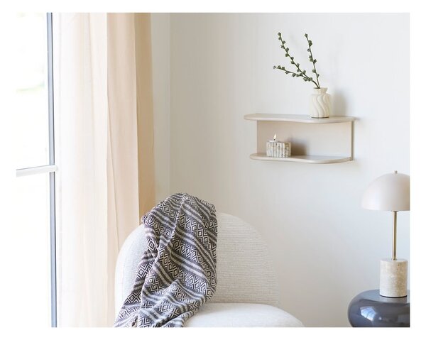 Bež večnivojska polica 44 cm Botta – House Nordic
