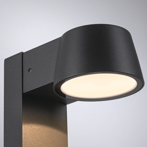 Paulmann Capea LED-svetilka za poti, antracitno aluminijasta, Črna, Kovina, Sodobni