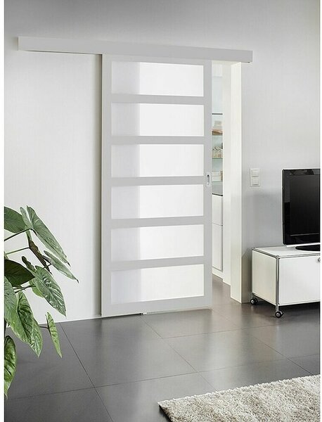 Drsna vrata Sunshine (Š x V: 75 x 210 cm, Bela)