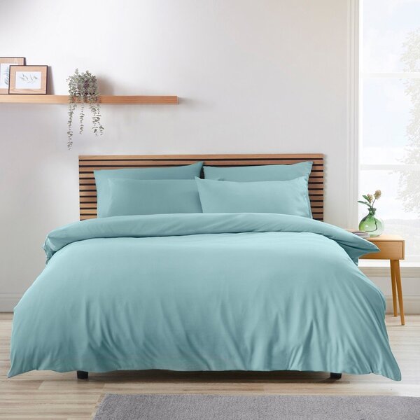 Modra posteljnina za zakonsko posteljo 200x200 cm So Soft Easy Iron – Catherine Lansfield