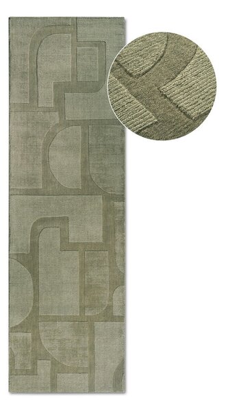 Zelen ročno tkan volnen tekač 80x250 cm Alexis – Villeroy&Boch