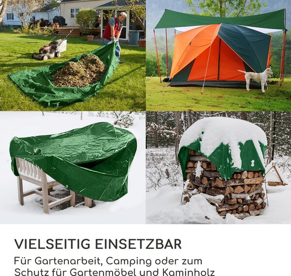 Blumfeldt Aegis, tkana ponjava, univerzalna ponjava, plastika, ojačani vogali, vrv