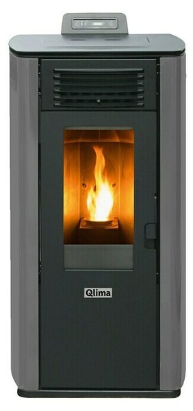 Qlima Peč na pelete (2,65 kW - 7,45 kW, Zmogljivost ogrevanja prostora: 200 m³, 0,6 kg/h - 1,4 kg/h)