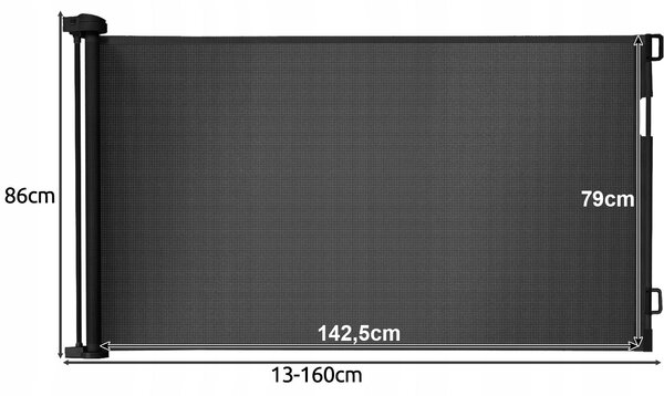 Univerzalna zaščitna zložljiva varnostna vrata za otroke 160cm