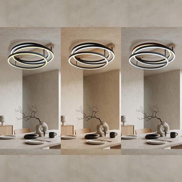 Stropna svetilka LED SWE058-C BLACK