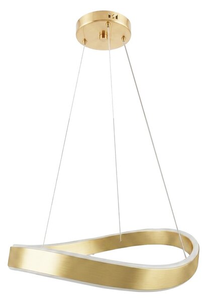 VISEČA STROPNÁ SVETILKA SWE065-CP 40cm BRUSH GOLD