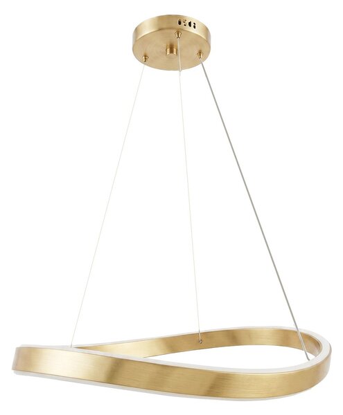 VISEČA STROPNÁ SVETILKA SWE067-CP 60cm BRUSH GOLD
