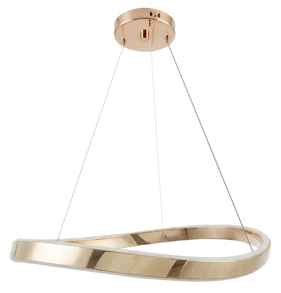 VISEČA STROPNÁ SVETILKA SWE068-CP 80cm GOLD