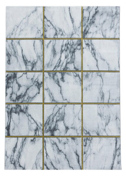 TKANA PREPROGA Naxos 3816 gold 140/200 cm tkano zlate barve