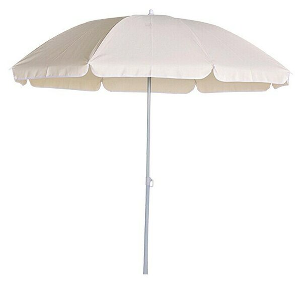 Sunfun Okrogli balkonski senčnik Provence II (Rjava, Premer platna: 200 cm)