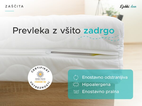 Žepkasta vzmetnica SOMMERA 18 cm 80 x 200 cm Zaščita vzmetnice: BREZ zaščite vzmetnice