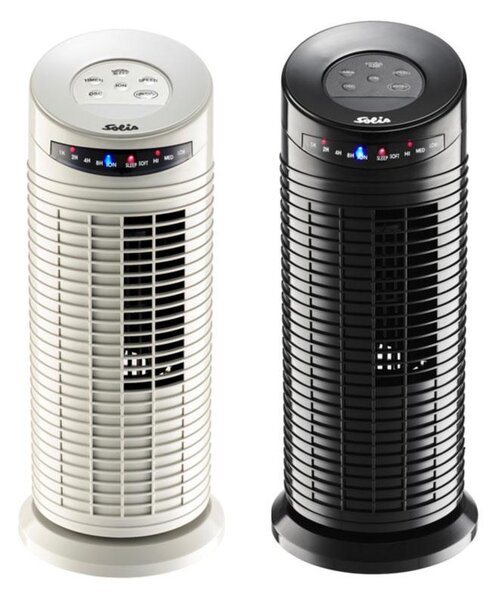 Solis Tower Black ventilator