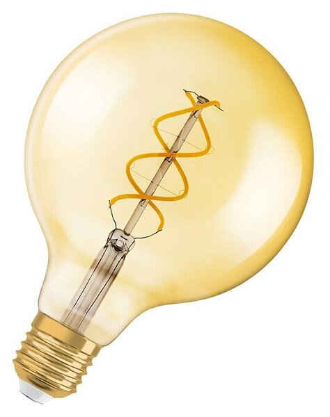 Osram LED svetlobni vir Vintage Edition 1906 okrogle oblike E27 (E27, Ni mogoče zatemniti, Toplo bela, 250 lm, 5 W, G125)