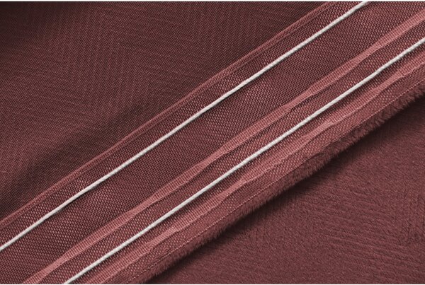 Zatemnitvena zavesa ELVIO VELVET 140x250 cm, staro rožnata Za obesiti: Kovinski obročki