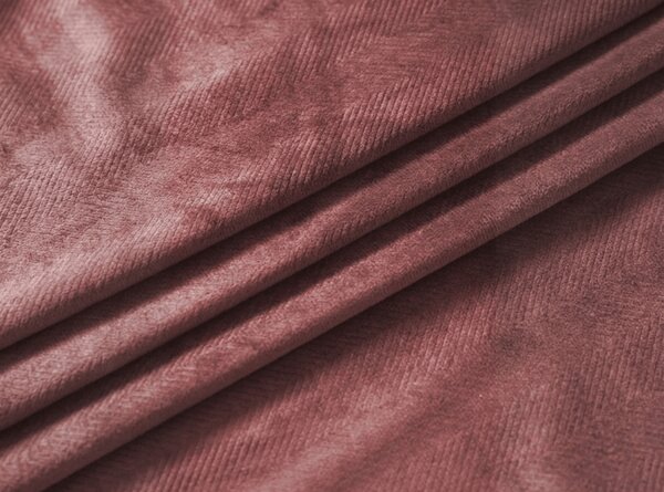 Zatemnitvena zavesa ELVIO VELVET 140x250 cm, staro rožnata Za obesiti: Kovinski obročki