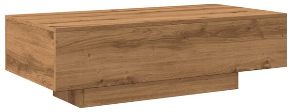 VidaXL Klubska mizica artisan hrast 100x49,5x31 cm inženirski les