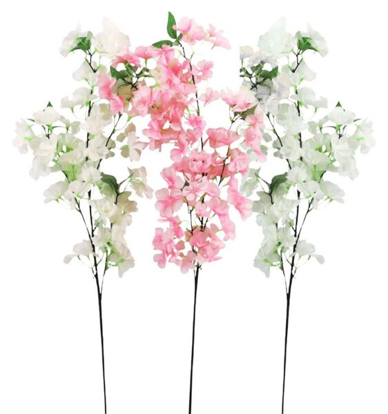 Umetni cvet CHERRY BLOSSOM 88 cm - več barv Barva: Bela