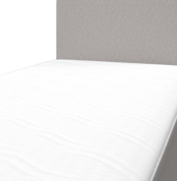 Bessagi Home Postelja Z Vzmetnico Vida, Siva, Nadvložek, 90x200