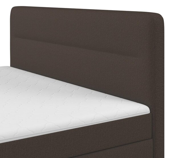 Bessagi Home Postelja Z Vzmetnico Marco, Rjava, 180x200