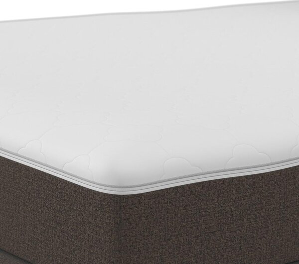 Bessagi Home Postelja Z Vzmetnico Marco, Rjava, 140x200