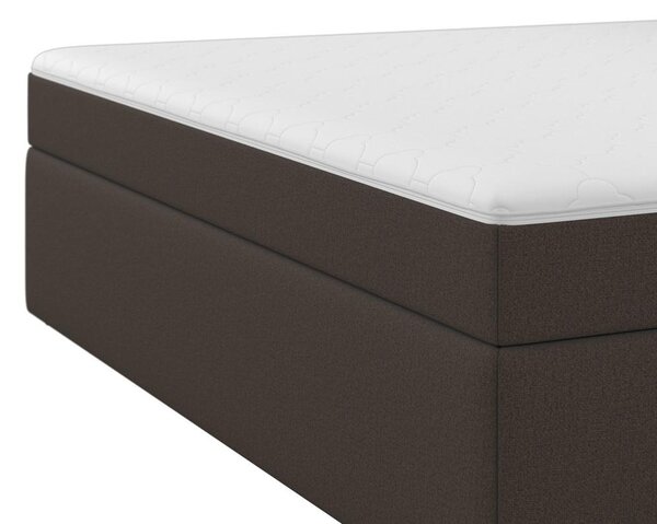 Bessagi Home Postelja Z Vzmetnico Marco, Rjava, 180x200
