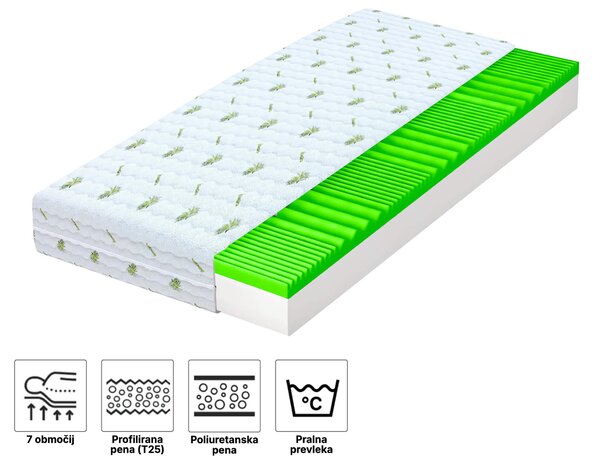 Wilsondo Penasta vzmetnica Brave 80x200x13 (2kos) 1+1