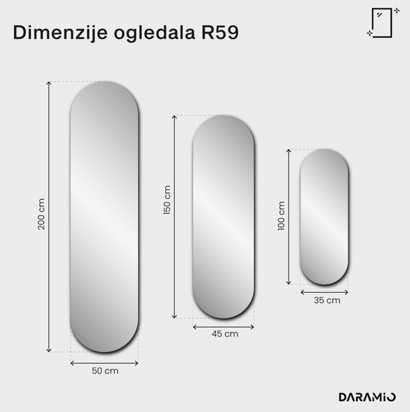 Zeleno ogledalo Pure R59