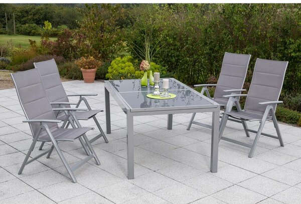Gardenson Vrtna Garnitura Taviano, 5-Delno, Rjava