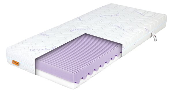 Wilsondo Visoka penasta vzmetnica Violletta 80x200x20 - prevleka Lavender