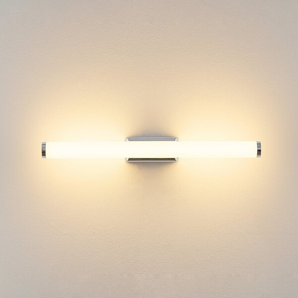 Molto Luce LED-stenna svetilka VINA S, krom, širina 40 cm, IP44, CCT, Kovinska, Kopalnica, Aluminij, Sodobni