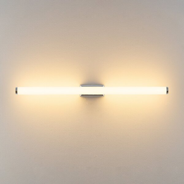 Molto Luce LED-stenna svetilka VINA M, kromirana, širina 60 cm, IP44, CCT, Kovinska, Kopalnica, Aluminij, Sodobni