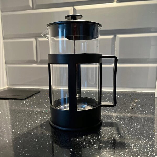 Steklena posoda s stiskalnim filtrom za kavo ali čaj 1000ml Frenchpress