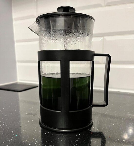 Steklena posoda s stiskalnim filtrom za kavo ali čaj 1000ml Frenchpress