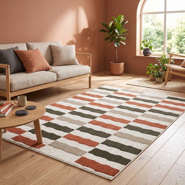 Kremno bela preproga 160x230 cm Canyon – ESTE