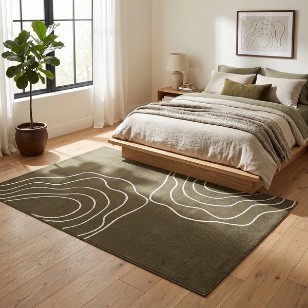 Zelena preproga 160x230 cm Pulse – ESTE