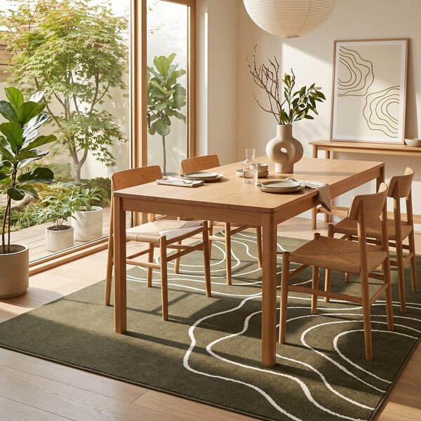 Zelena preproga 160x230 cm Pulse – ESTE