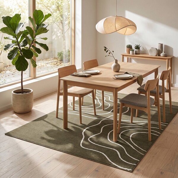 Zelena preproga 160x230 cm Pulse – ESTE