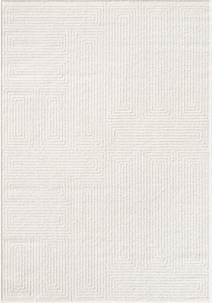 Kremno bela preproga 120x170 cm Labyrinth – ESTE