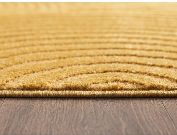 Oker rumena preproga 200x290 cm Whirl – ESTE